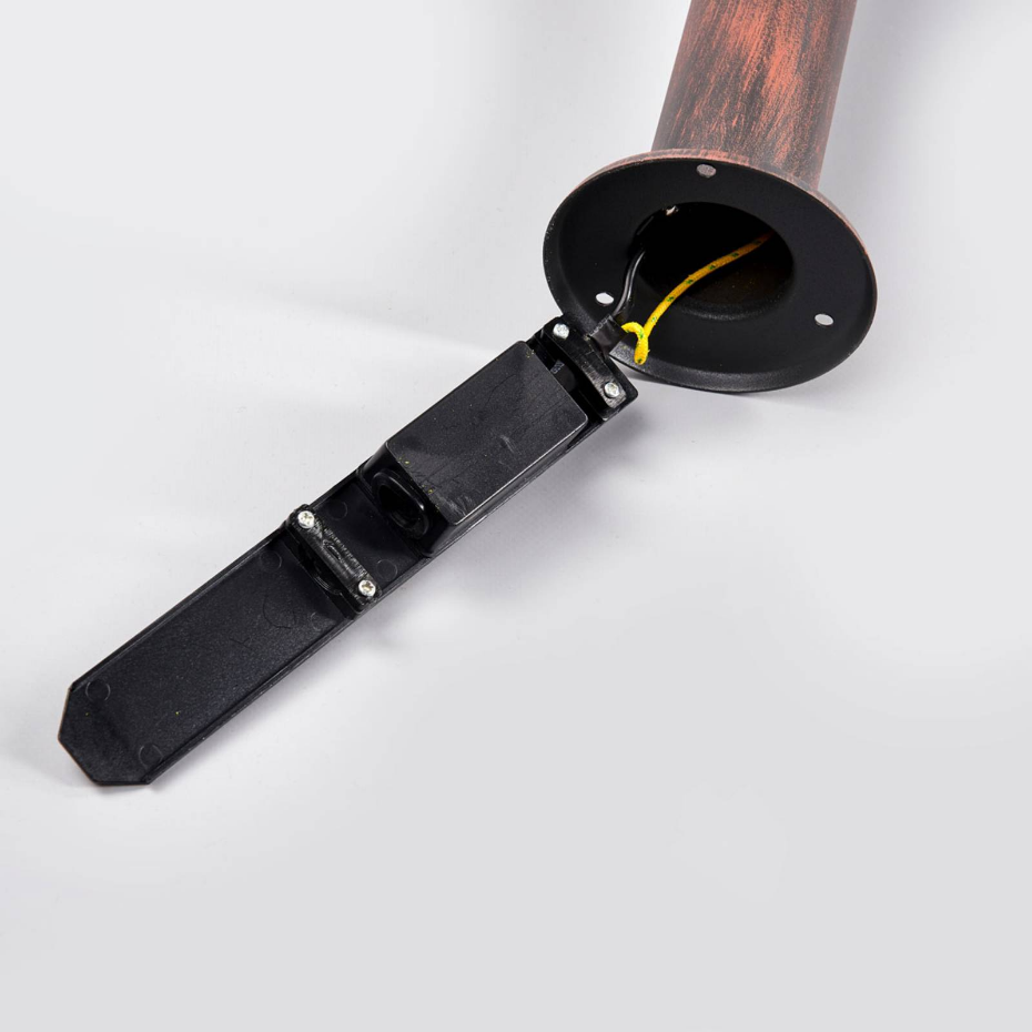 Luminaire extérieur en inox traditionnelLED