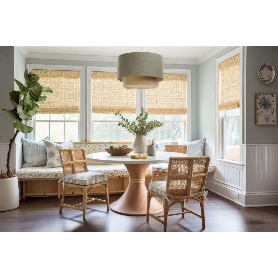 Suspension en tissu rond Boho Elegant