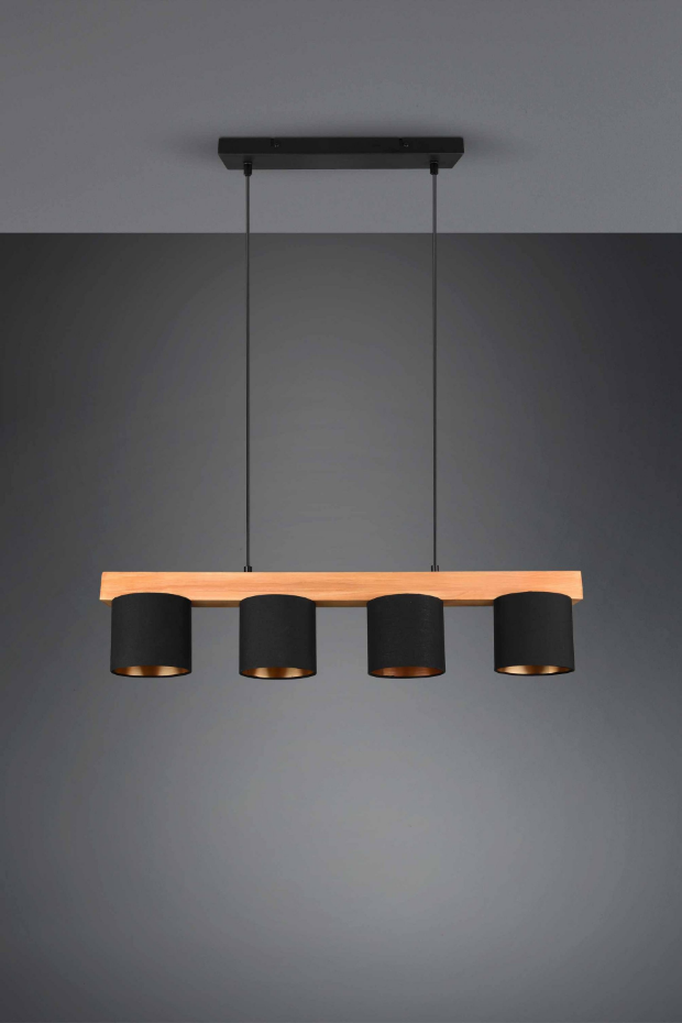 Suspension en bois classique, D.12 , CAMERON