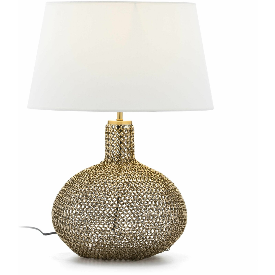 Lampe de table en métal Alforja