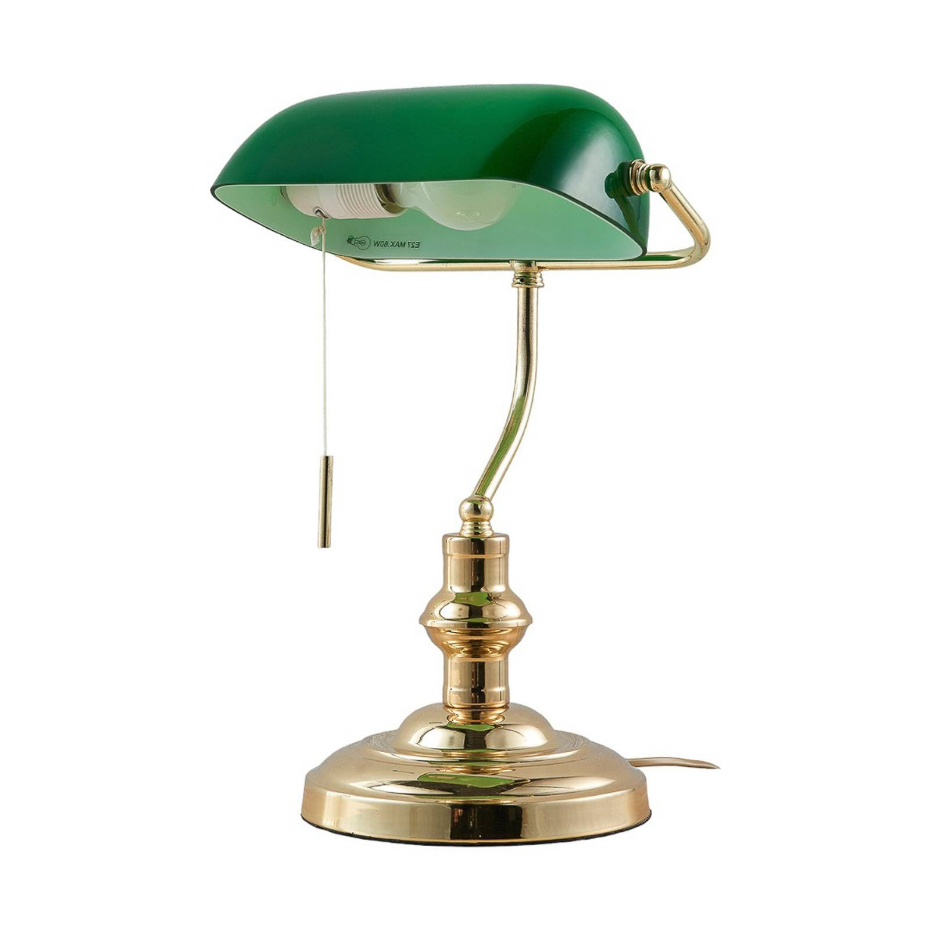 Lampe à poser en métal antique, Milenka