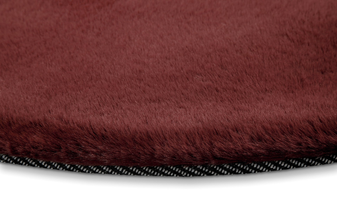 Tapis rond très moelleux à poils longs ,  Alice