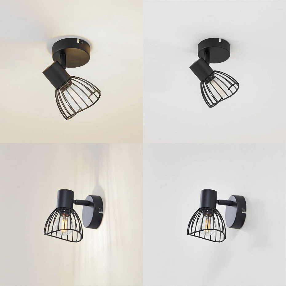Plafonnier en métal moderne, Piena