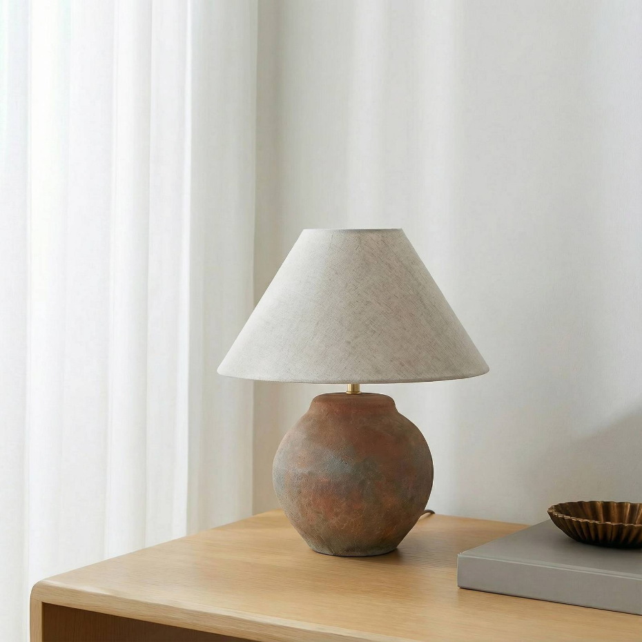 Lampe à poser en céramique scandinave