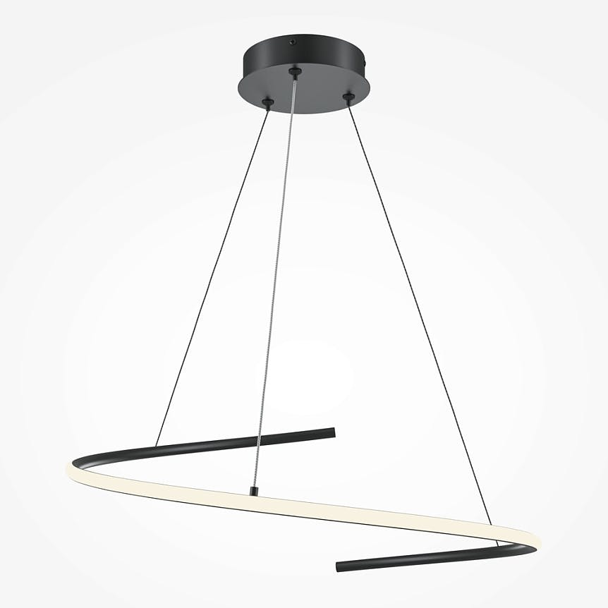 Suspension spirale à LED AVA