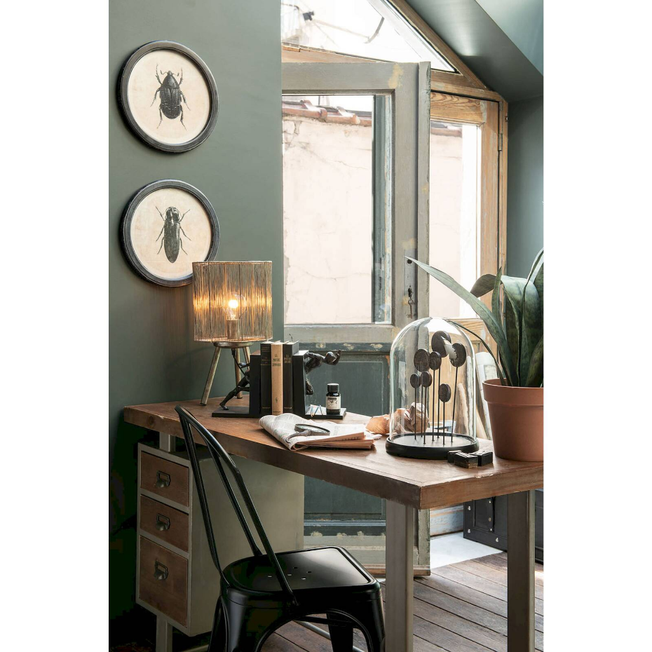 Lampe de table en fer Seldovia