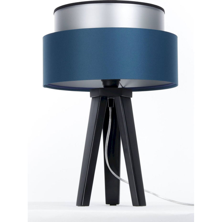 Lampe à poser ronde en PVC Duo ellegant