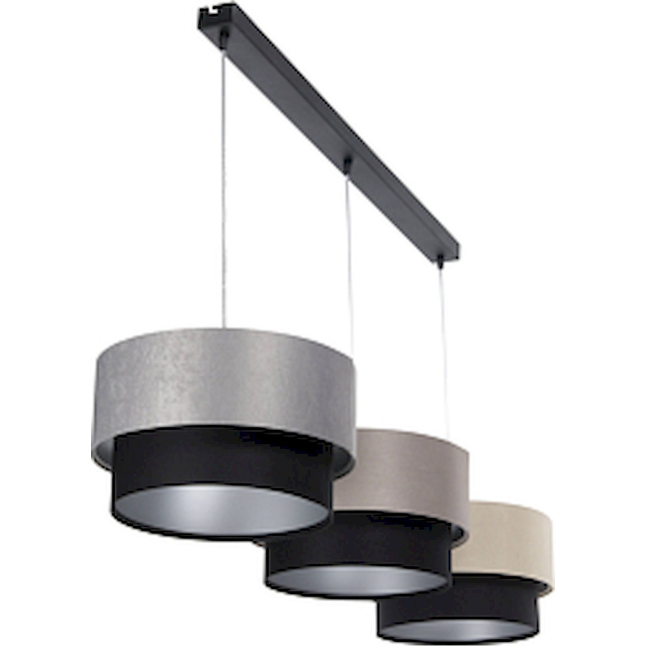 Suspension rectangulaire en PVC Duo ellegant