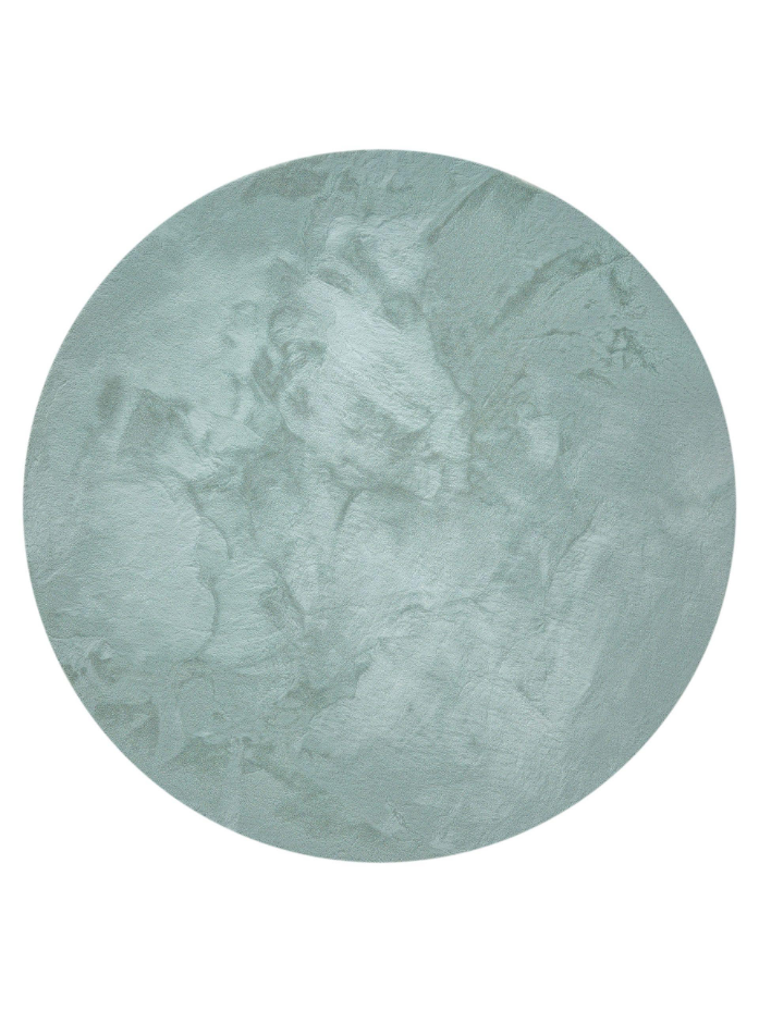 Tapis rond imitation fourrure DAVE