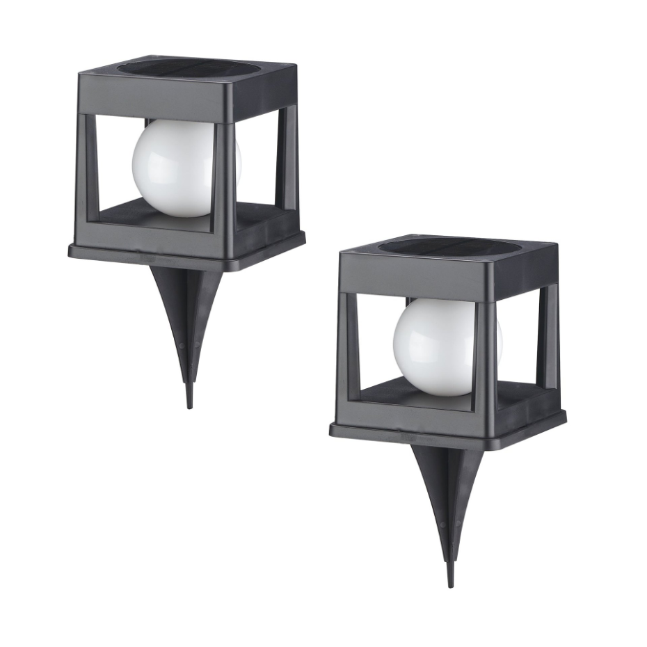 2 Balise solaire à piquer CUBYA H22CM