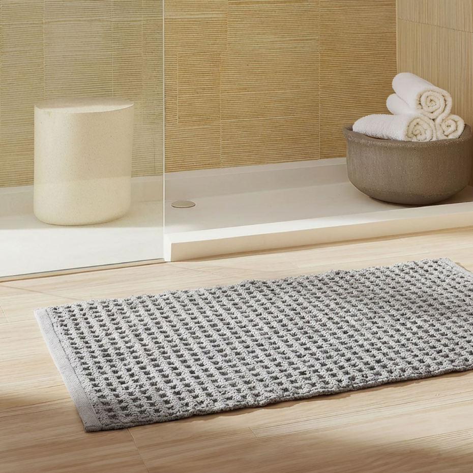 Tapis d'intérieur ou salle de bain 2200 gr/m² WAFFLE