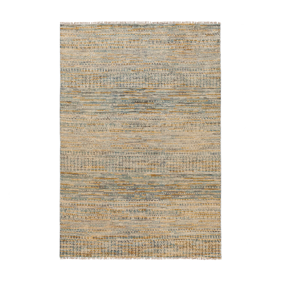 Tapis noué laine et soie de sari, Sarini