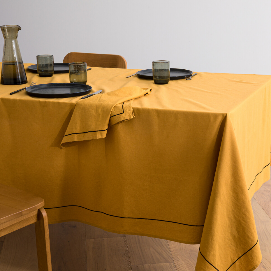 Nappe lin/coton lavé Métis Bourdon