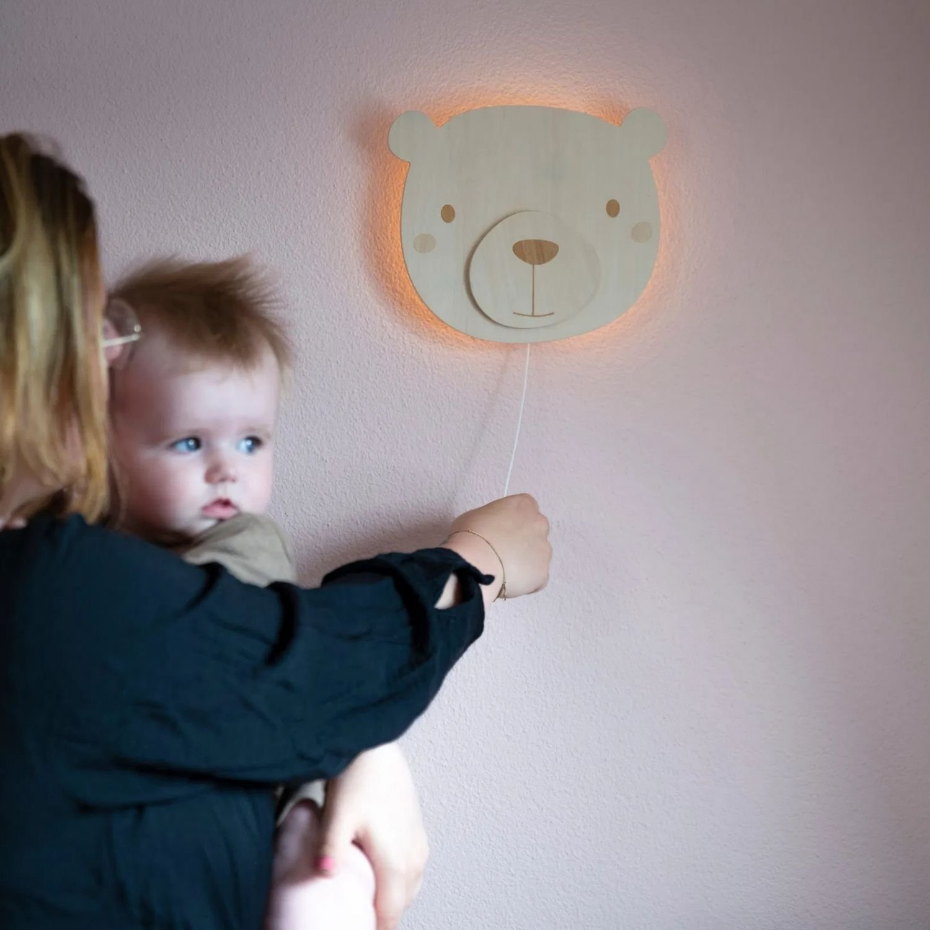 Applique murale Ours