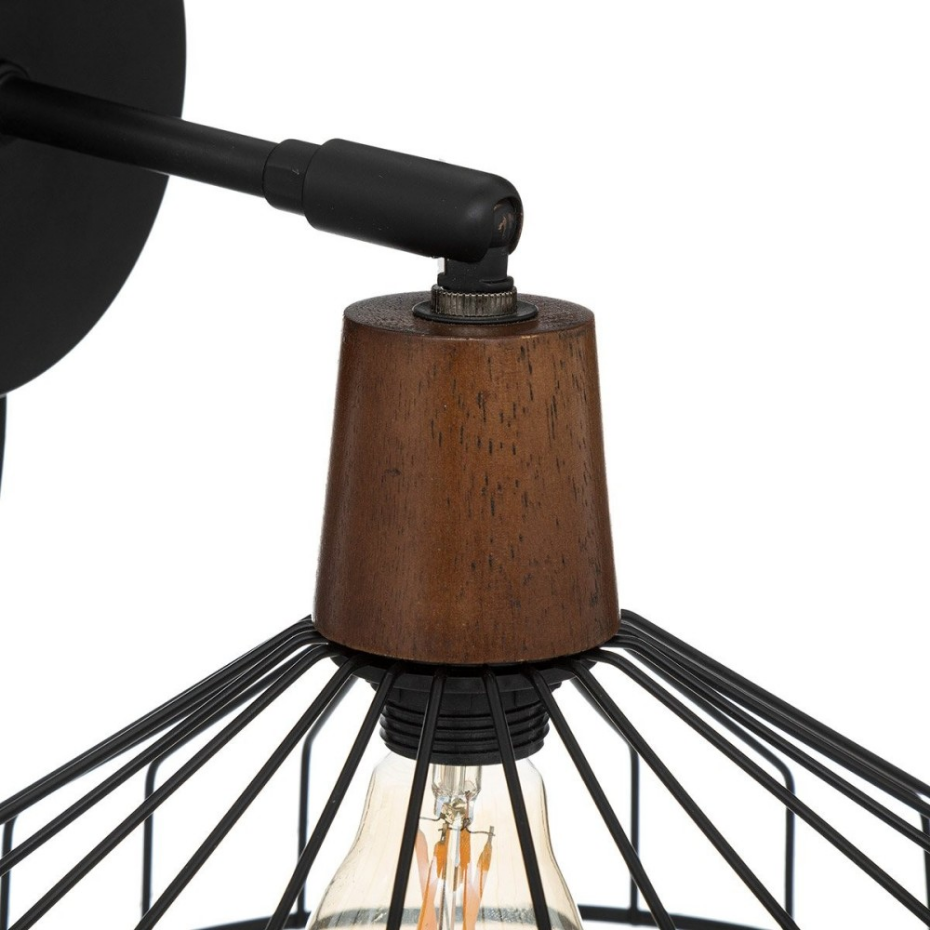 Applique Métal Café Noir D23