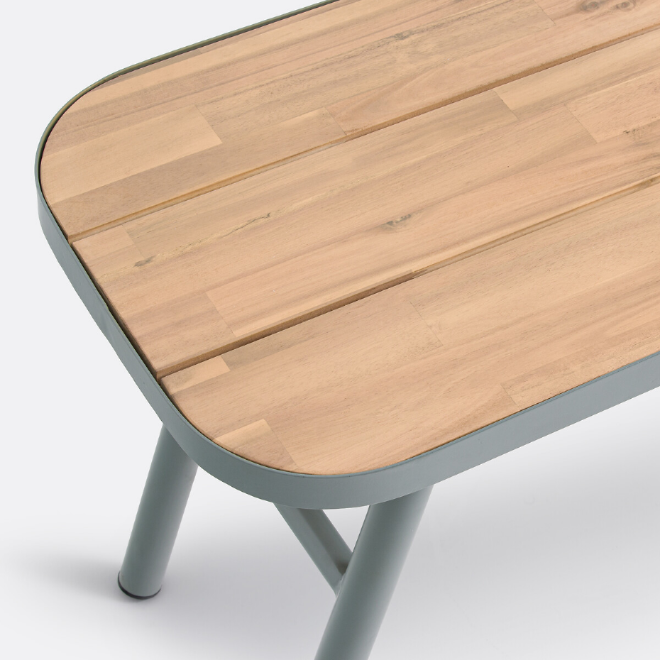 Banc de jardin, pliable, en acacia, HANSO