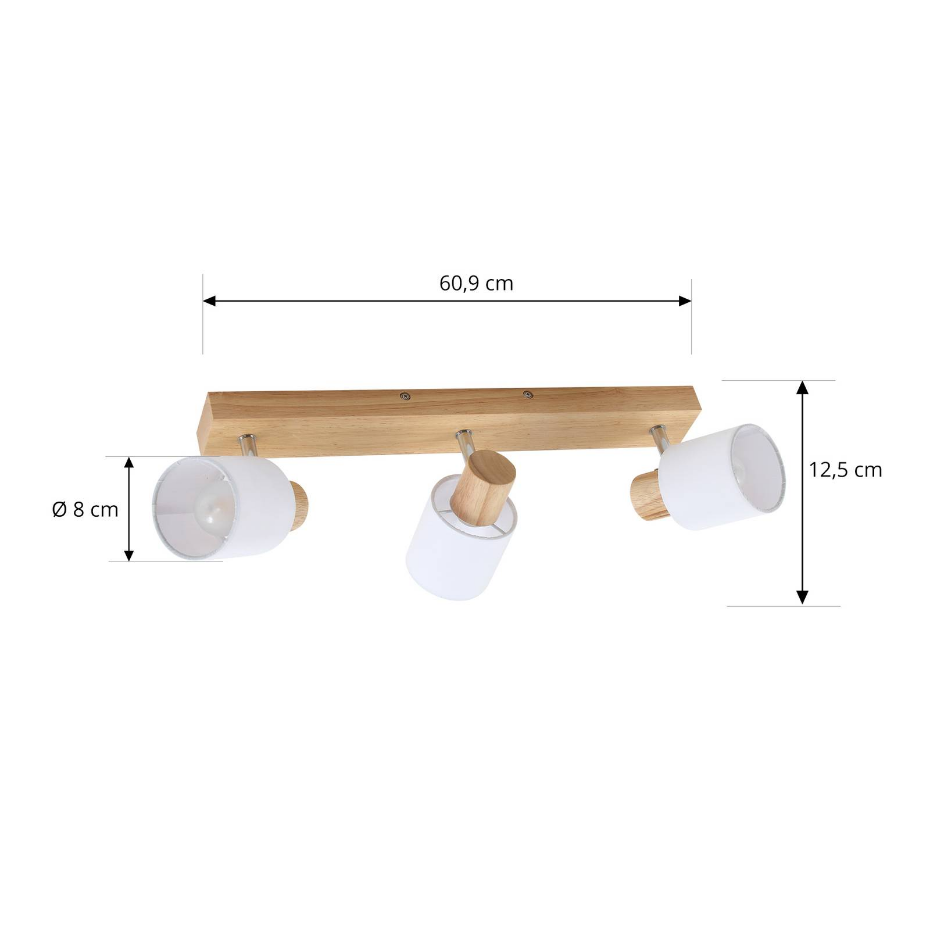 Spot en bois moderne, Wanessa