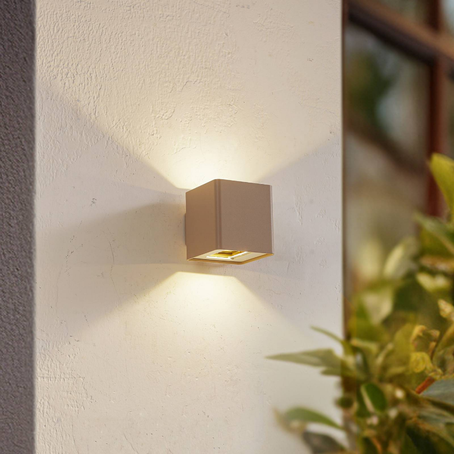 Applique extérieure en aluminium moderneLED