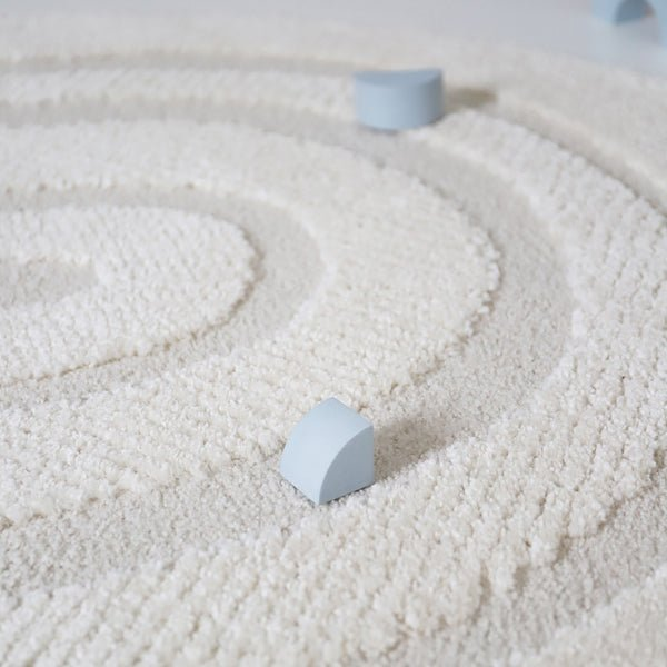Tapis enfant arc en ciel ton sur ton RAINBOW DREAM