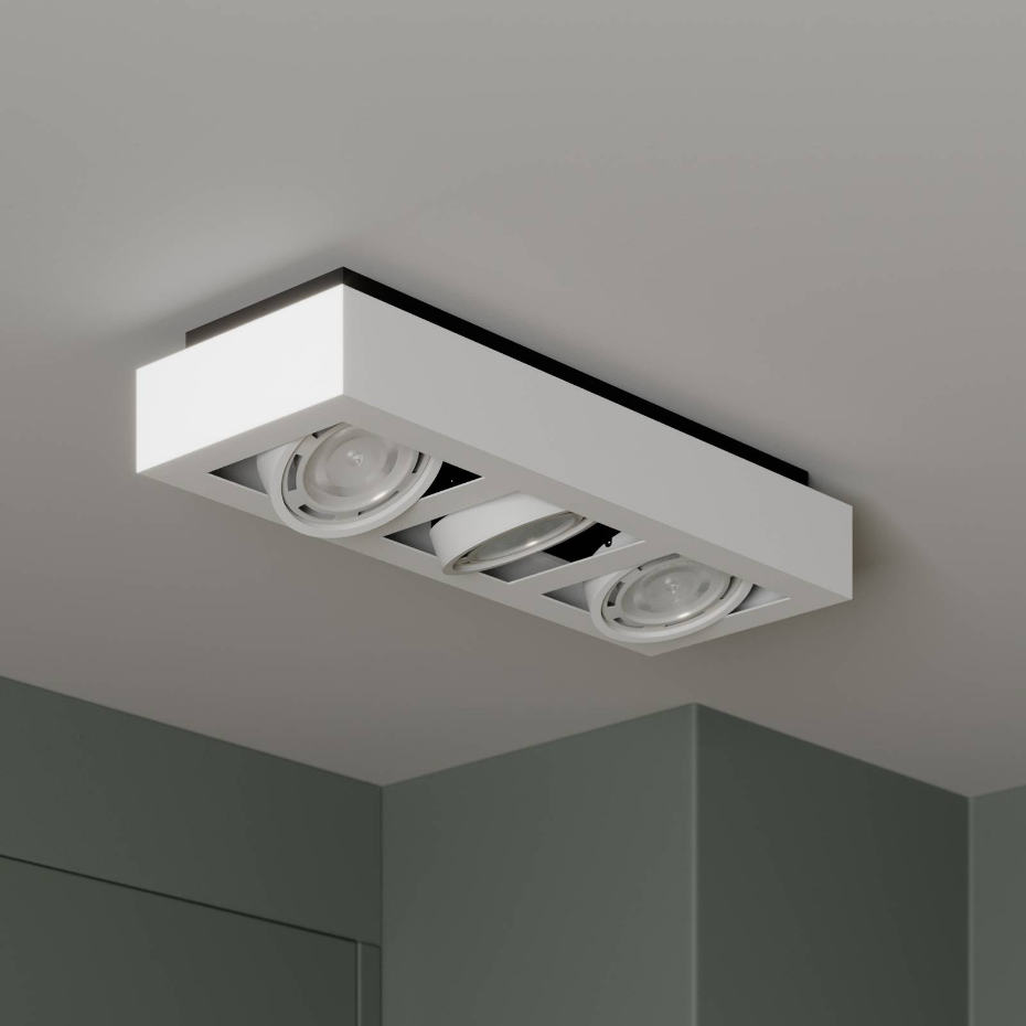 Plafonnier en aluminium moderne, Ronka