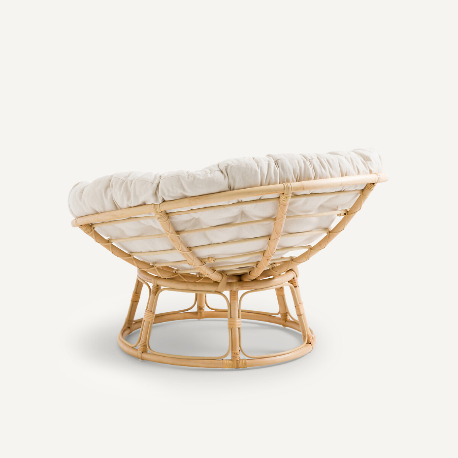 Fauteuil papasan rotin, Aranias