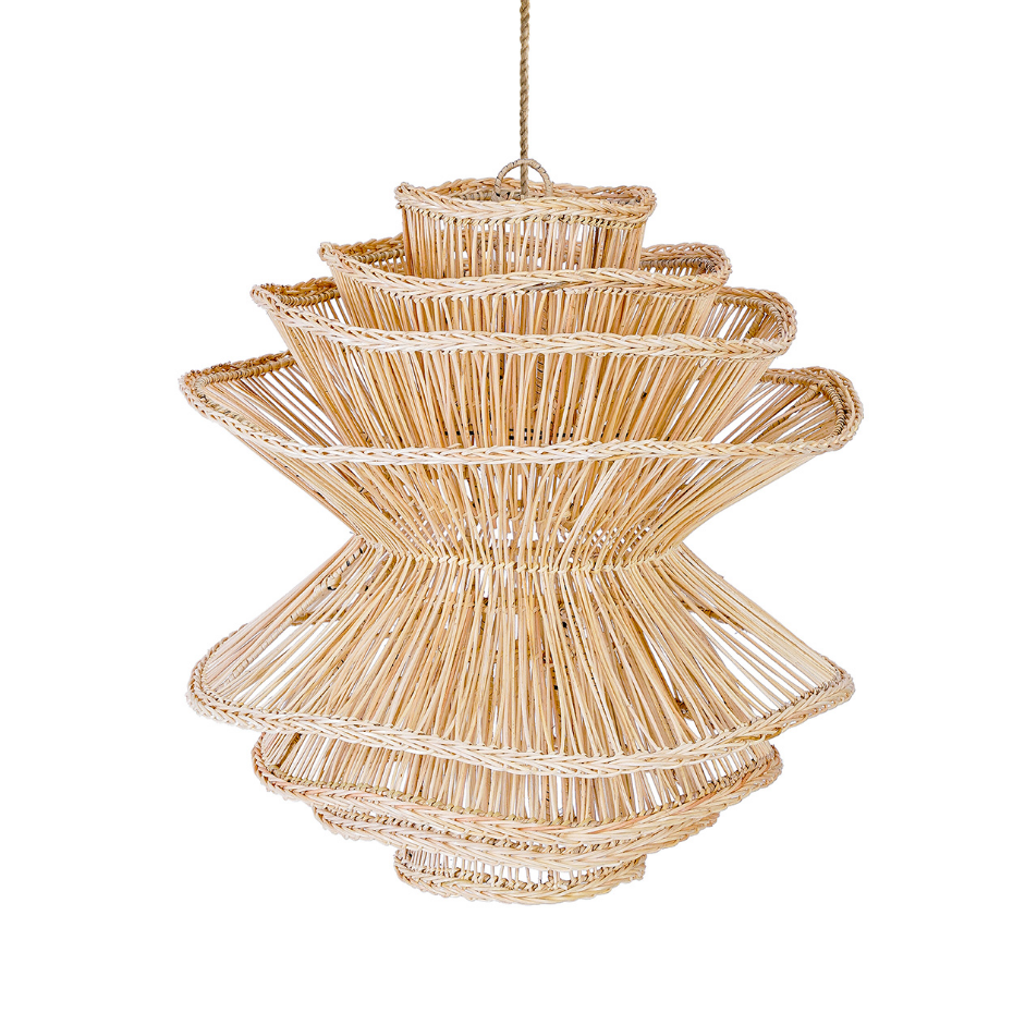 Suspension en rotin SHIITAKE