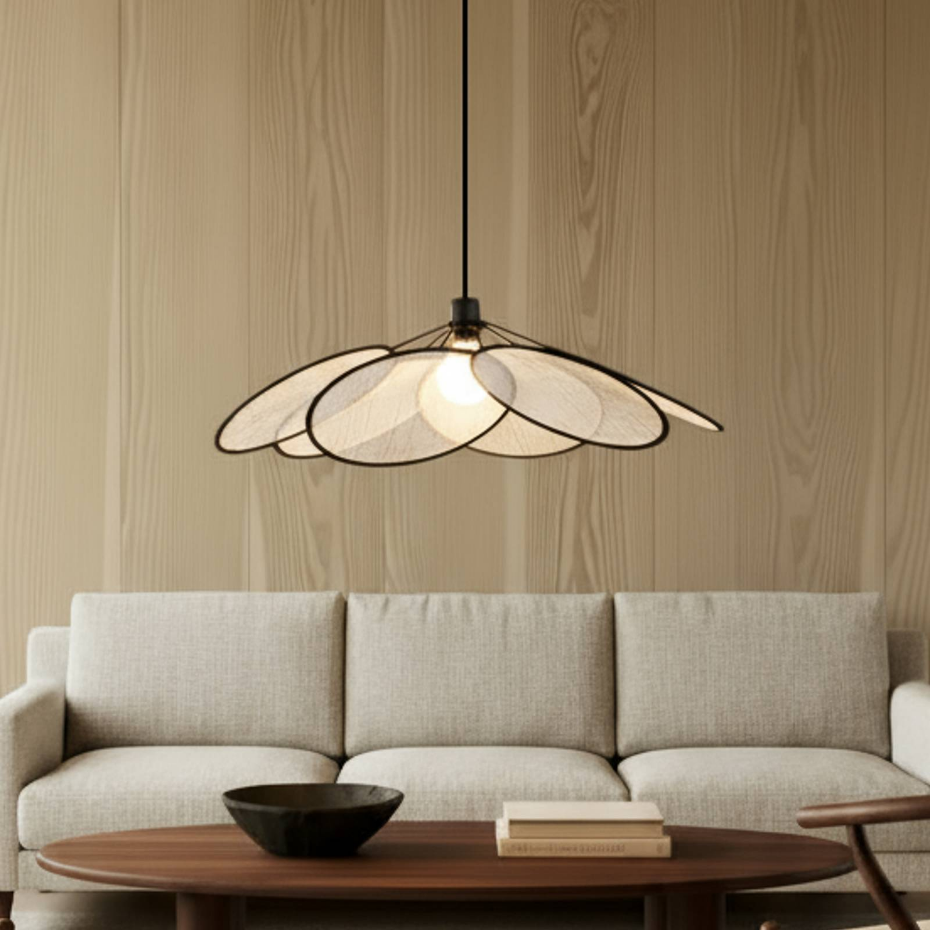 Suspension en textile traditionnelle