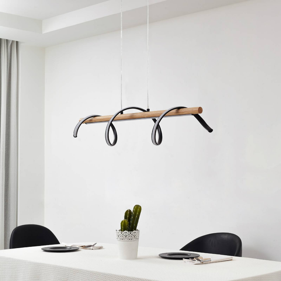 Suspension en aluminium traditionnelLED