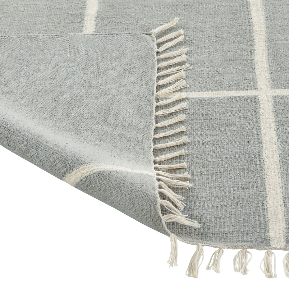 Tapis tissé plat en coton, Corey