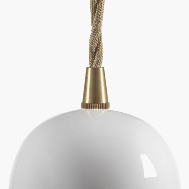 Suspension en porcelaine blanche Serax Olympia N°2