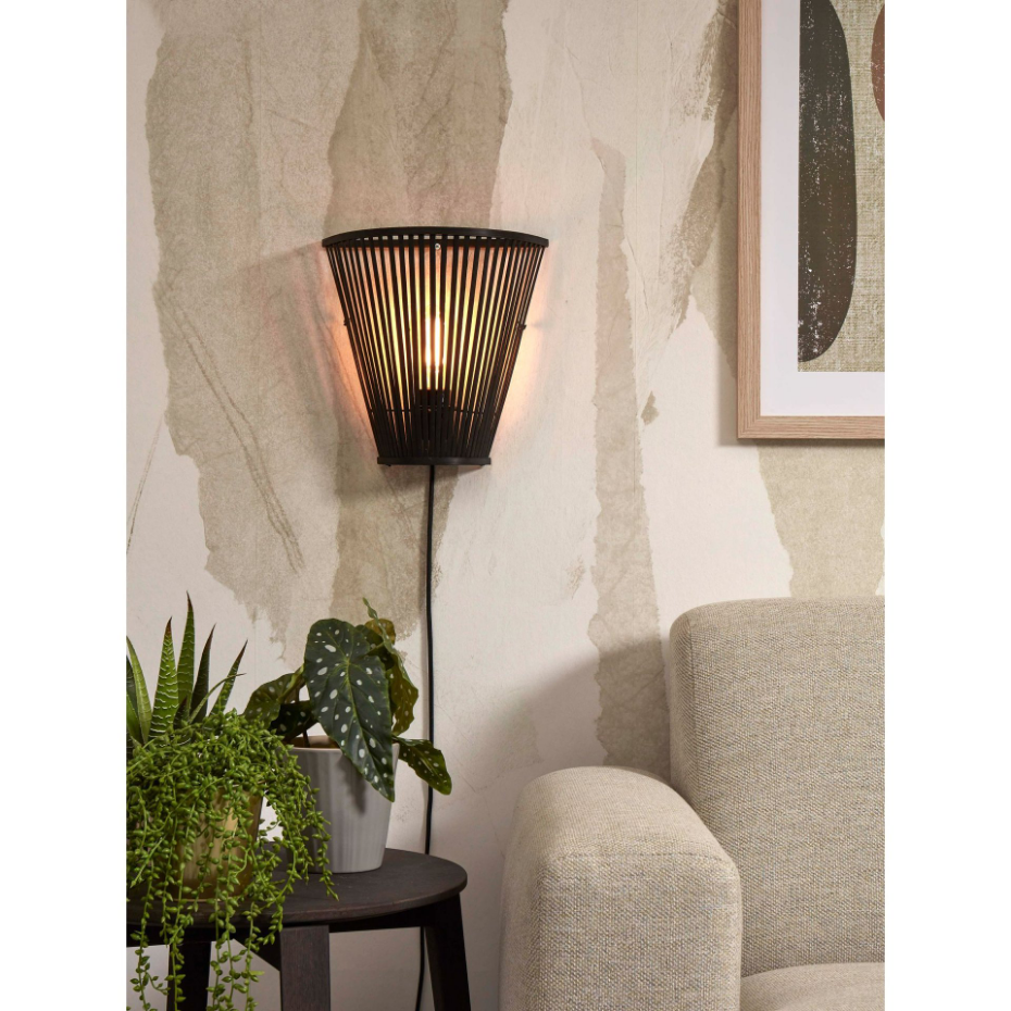 Lampe Murale Bambou MERAPI