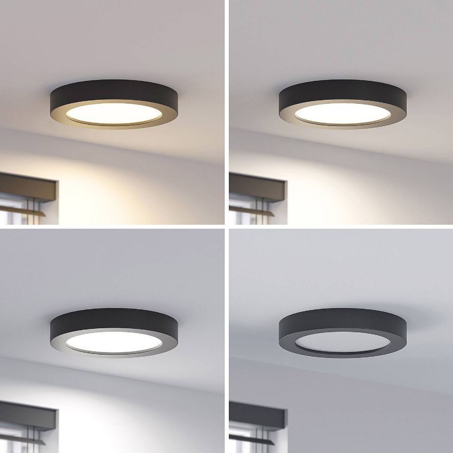 Plafonnier en aluminium moderneLED, Edwina