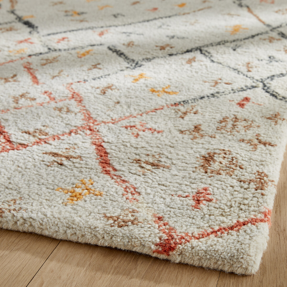 Tapis épais en laine, tufté main, Ashwin