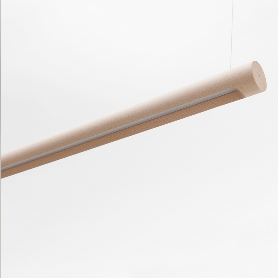 Luminaire Lustick 160 en hêtre massif