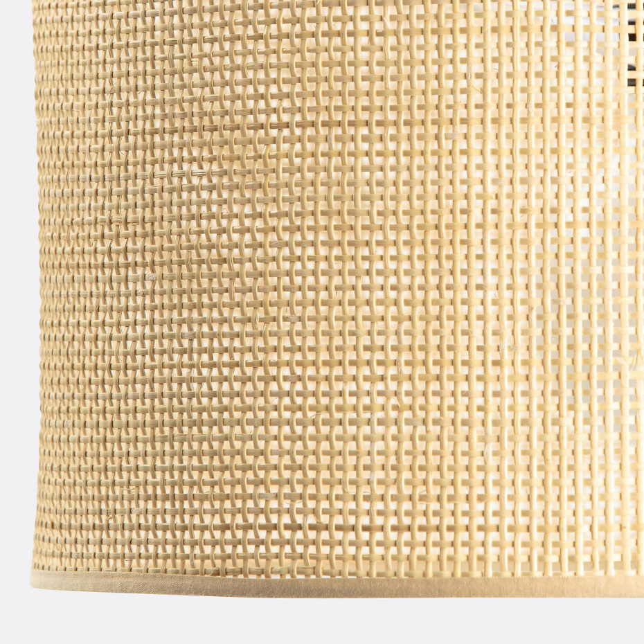 Suspension / Abat-jour en cannage Ø40 cm, Dolkie