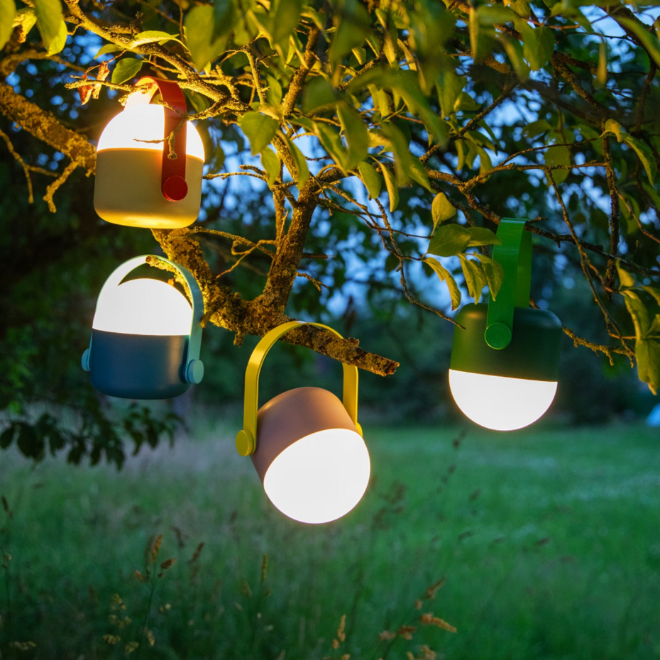 Lampe de table design ronde led portable  Ole