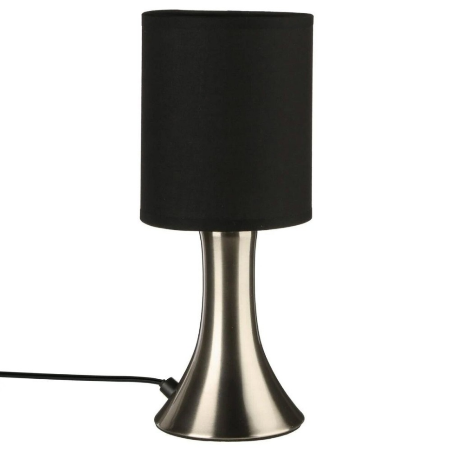 Lampe à Poser Touch Toga Noir H28