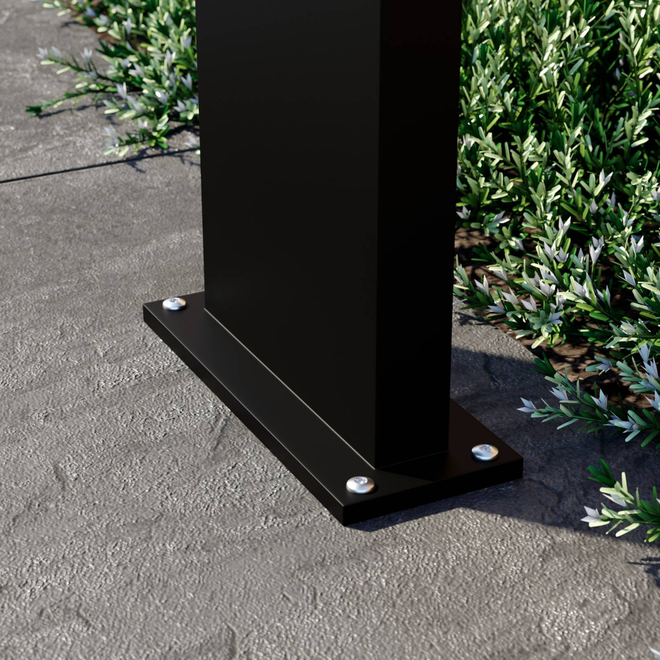 Luminaire extérieur en aluminium moderneLED