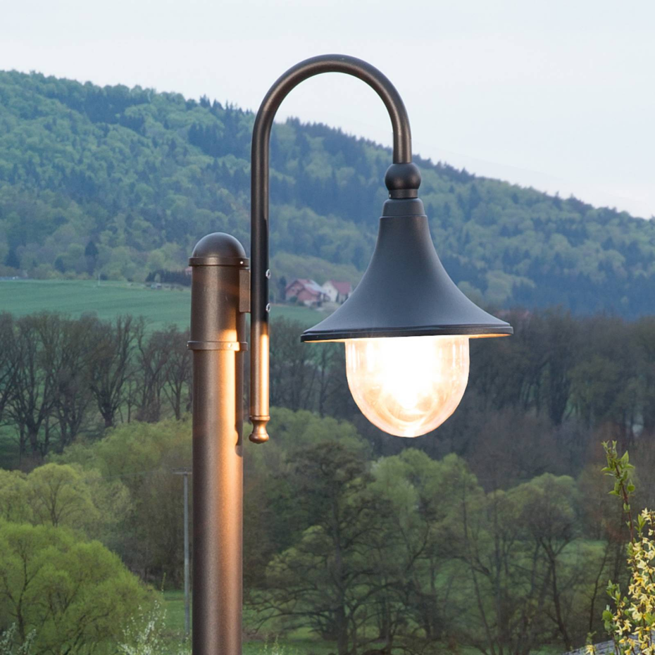 Lampadaire extérieur en aluminium moderne