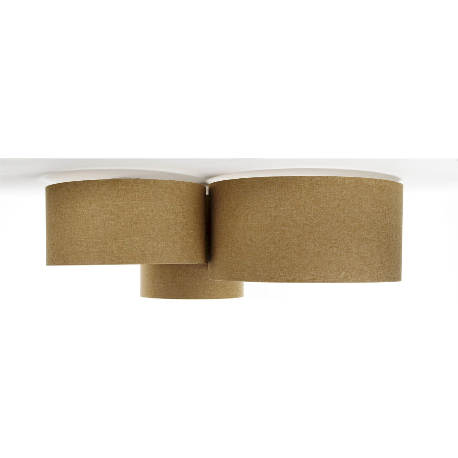 Plafonnier rectangulaire en tissu style bohème