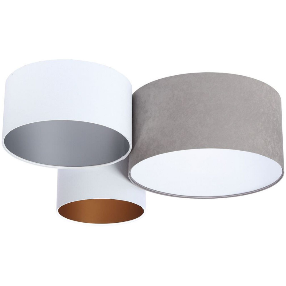 Plafonnier en tissu Trio