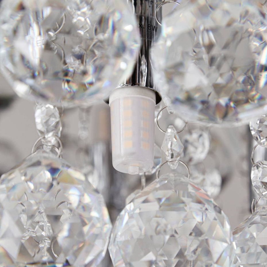 Plafonnier en cristal moderne, Antonino