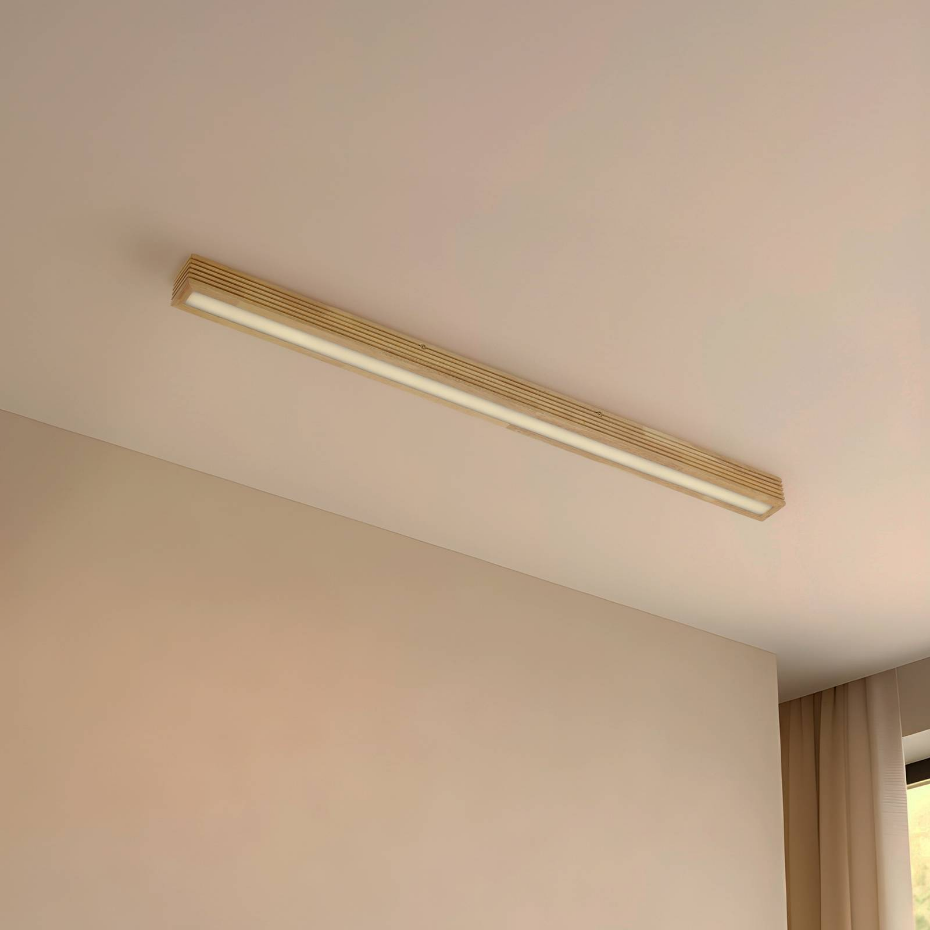 Plafonnier en bois designLED, Emara