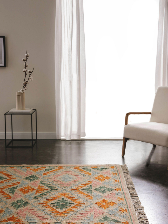 Tapis Kelim tissé main ZOHRA