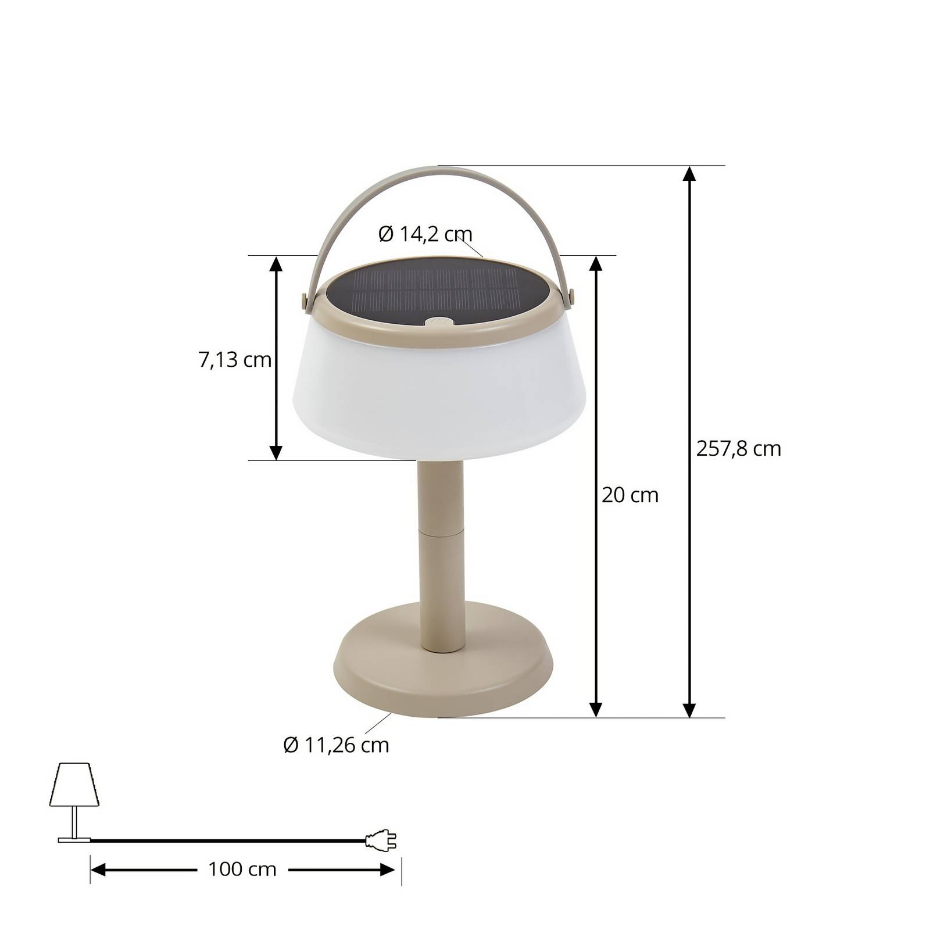 Luminaire de terrasse  moderneLED, Mikkel
