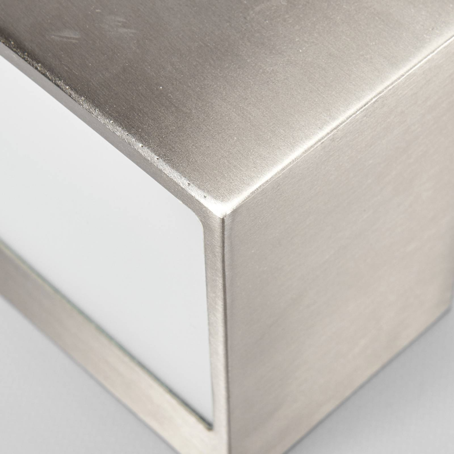 Applique extérieure en inox moderne, Leonora