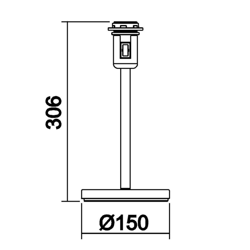 Lampe De Chevet Folio Laiton Mat
