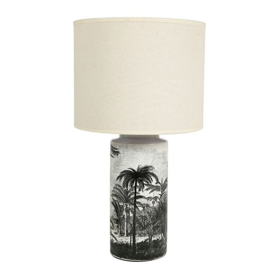 Lampe céramique Palmeraie