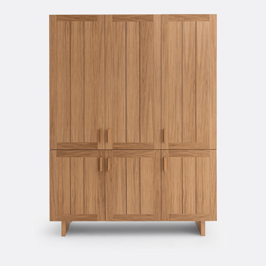 Armoire penderie 6 portes, Lanko