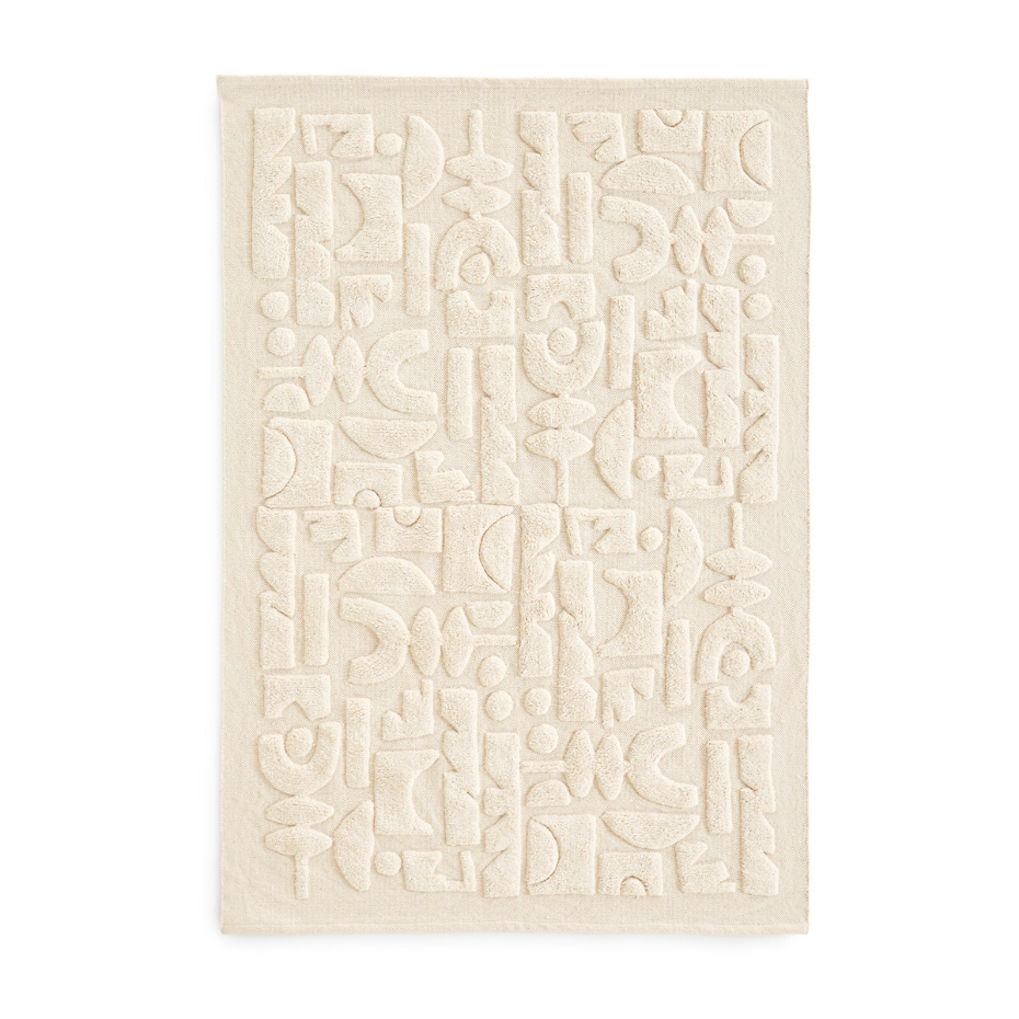 Tapis enfant motif géométrique coton bio, Podotak
